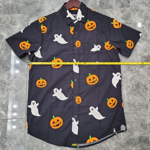 Two Matching Shirts Set. Pumpkins and Ghosts. S and L. - Picture 6 of 9
